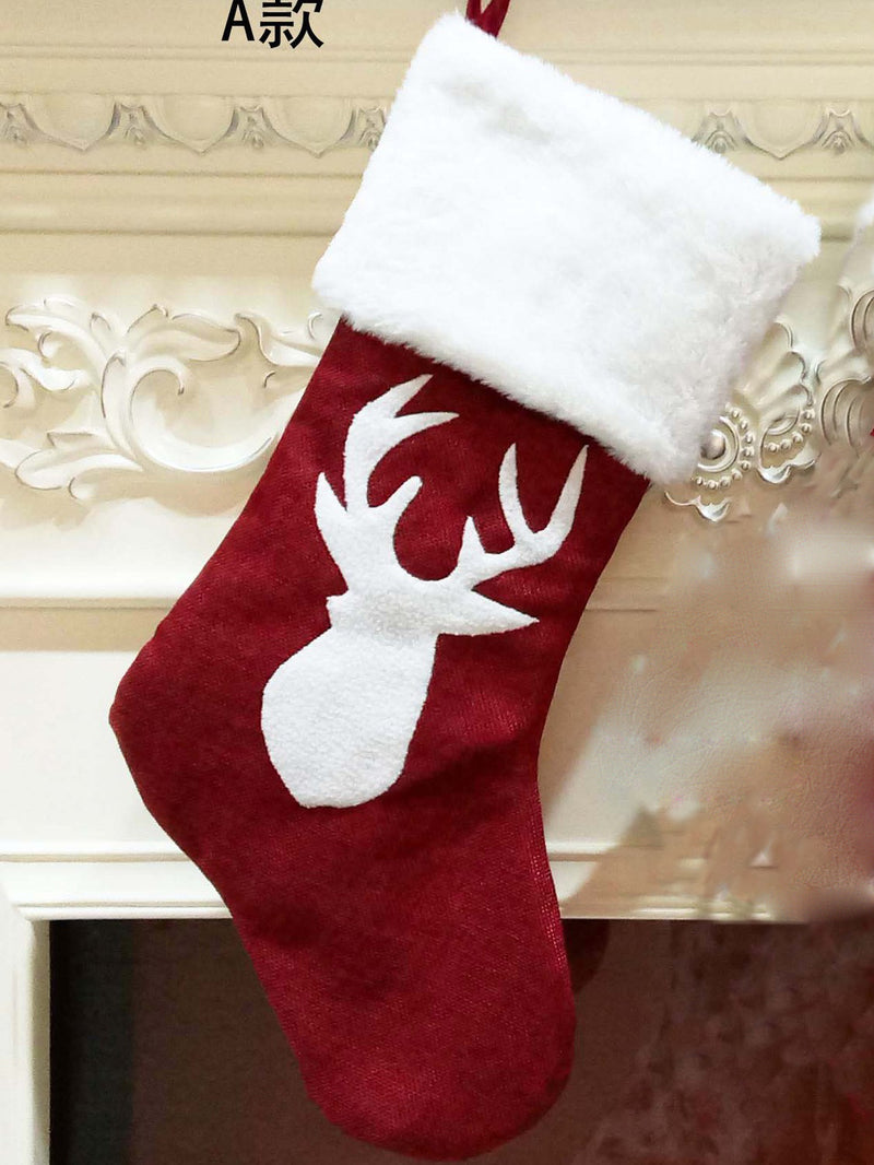 <tc>Karácsonyi zokni ajándék zsák Marry piros</tc>