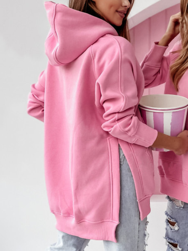 <tc>Kapucnis pulóver Shushu rózsaszín</tc>
