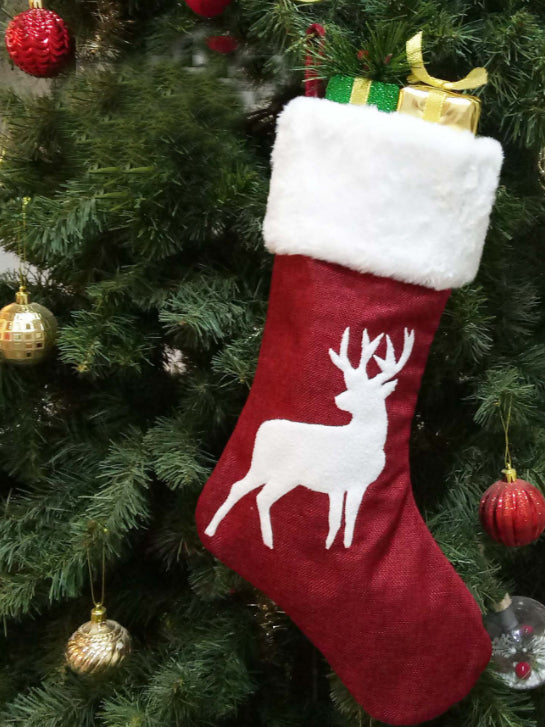 <tc>Karácsonyi zokni ajándék zsák Marry piros 2</tc>