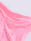 <tc>Varrás nélküli sportmelltartó Juno rózsaszín</tc>