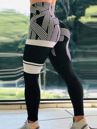 LEGGINGS ANNORA fehér és fekete