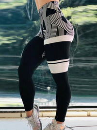 LEGGINGS ANNORA fehér és fekete