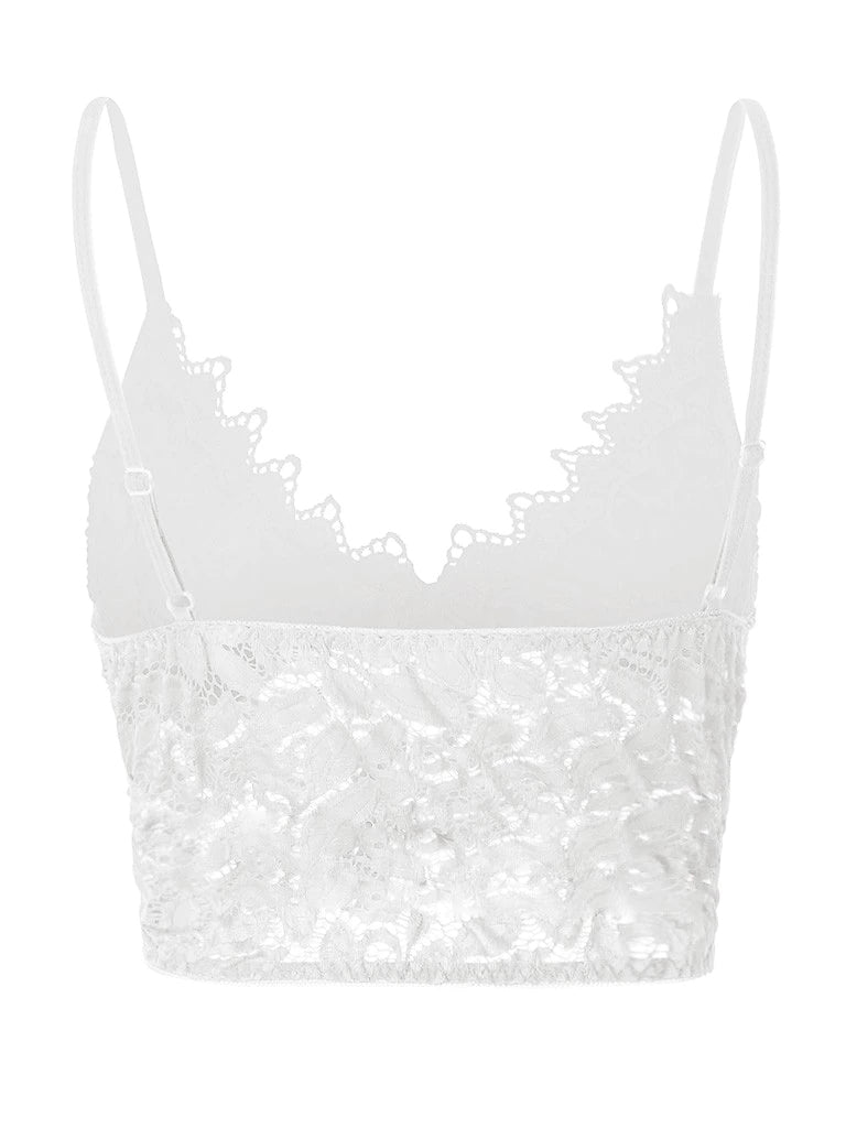 LACE BRALETTE BETHANIA fehér