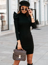 ELEGANT DRESS HOLEGH fekete