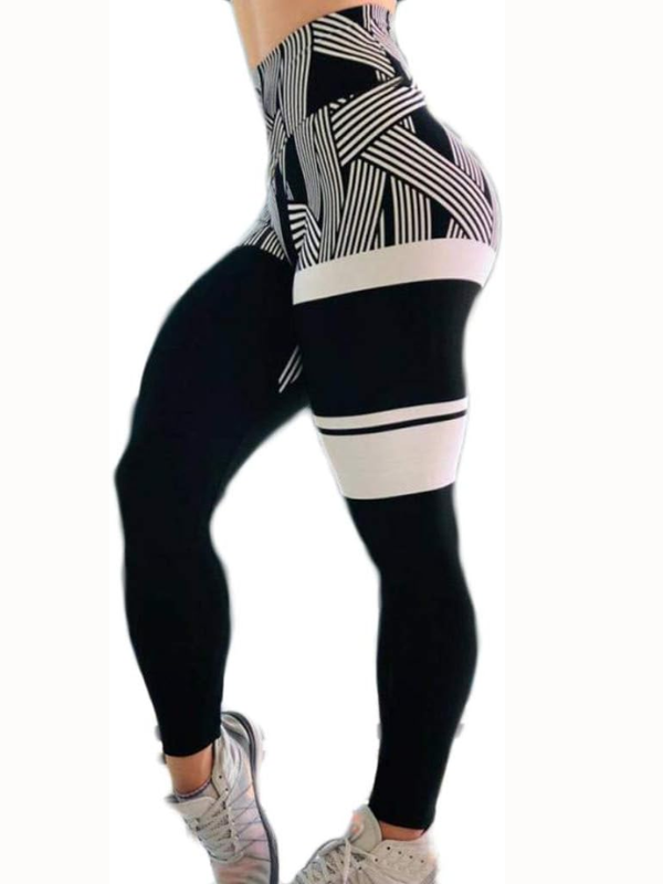 LEGGINGS DALIANA black and white