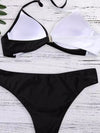 <tc>Bikini Ambrosio fekete és fehér</tc>