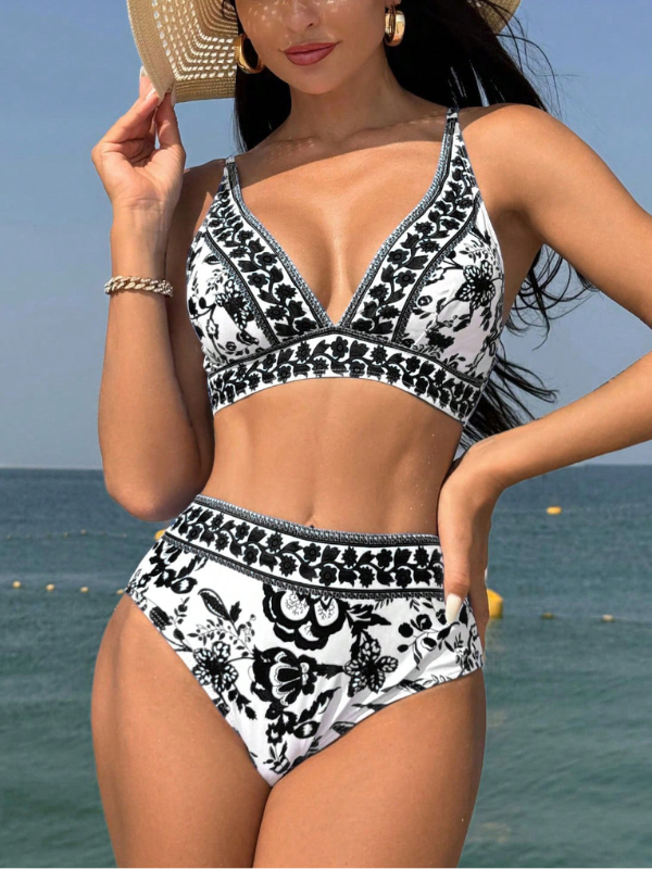 <tc>BIKINI HOLETINA fekete-fehér</tc>