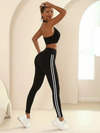 <tc>Női leggings DOUBLE fekete</tc>