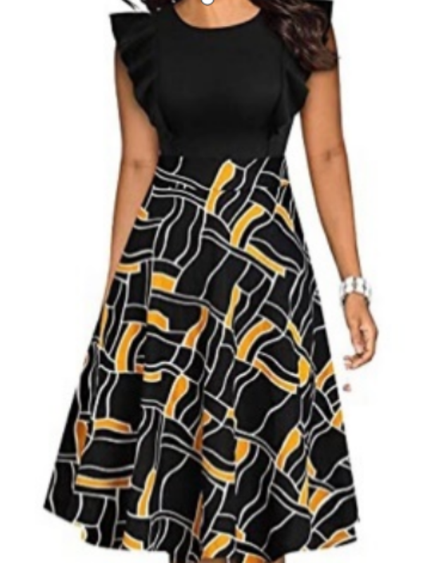 DRESS HAMDEY black