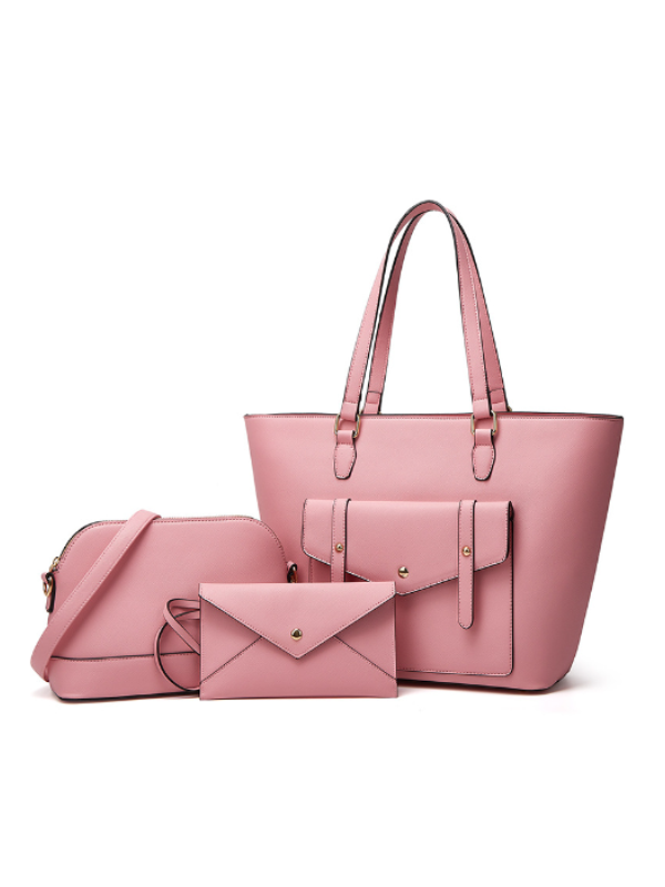 <tc>3 részes táska szett Nellsie rózsaszín</tc>