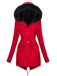 <tc>Parka kabát Tillie piros</tc>