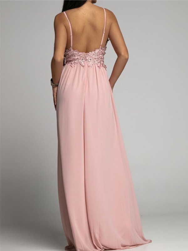<tc>Elegáns ruha Valicia rózsaszín</tc>