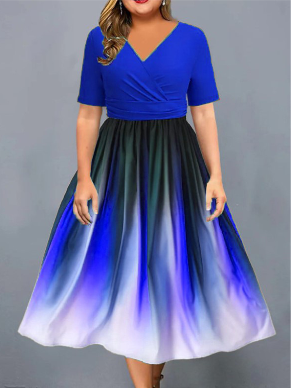 <tc>Elegáns ruha Zorine kék</tc>