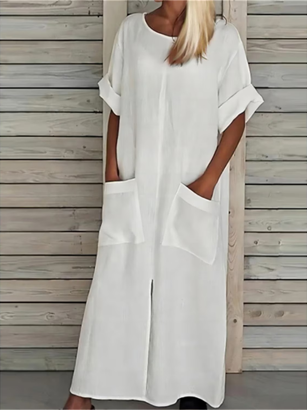 ELEGANT DRESS KINSLIE fehér