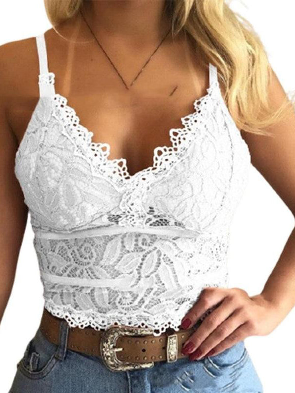 LACE BRALETTE BETHANIA fehér