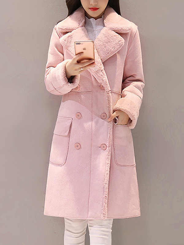 <tc>Elegáns kabát Nettia rózsaszín</tc>