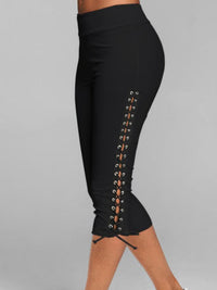 LEGGINGS 3/4 CARLI black