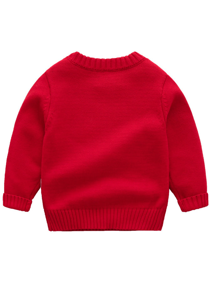<tc>Gyerek pulóver Agot piros</tc>