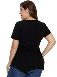 <tc>PLUS SIZE  FELSŐ ONEIDA fekete</tc>